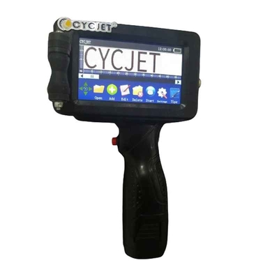 Tarih Kodu El Jeti El Tipi Mürekkep Püskürtmeli Yazıcı Kodlama Makinesi 25.4mm Baskı Yüksekliği
