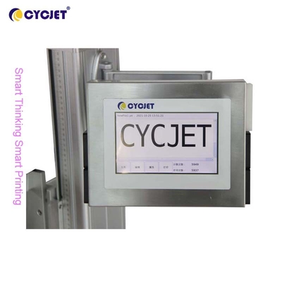 C700 Büyük Karakterli Logo Mürekkep Püskürtmeli Baskı Makinesi 40m / Min 60mm Yüksek Hızlı