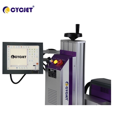 Ahşap Ürünlerde Logo Markalama CO2 Çevrimiçi Lazer Baskı Makinesi