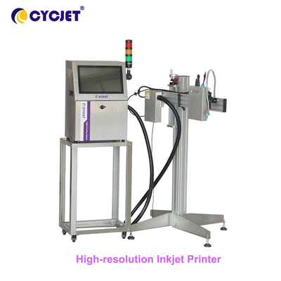 CYCJET Nonwoven Malzeme Logo Baskısı İçin Yüksek Çözünürlüklü Mürekkep Püskürtmeli Yazıcı 40m / Min