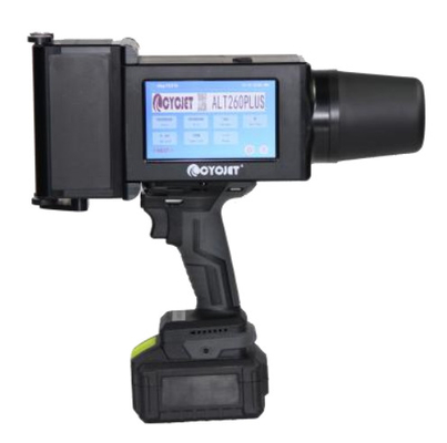 5W kutu büyük karakterli mürekkep püskürtücüsü 50mm metin baskı makinesi