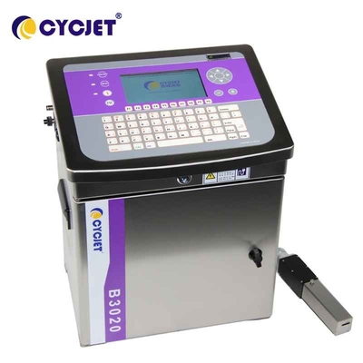 Parti Numarası Qrcode Cij Mürekkep Püskürtmeli Yazıcı CYCJET B3020 Tarih Toplu Kodlama ve Markalama Yazıcıları