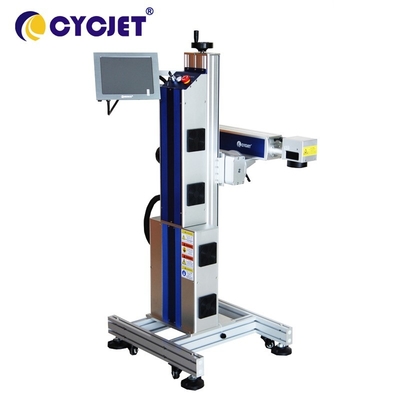 Paslanmaz Çelik için Endüstriyel 50w Fiber Lazer İşaretleme Makinesi Oymacı