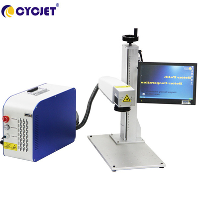 Metal Logo Laser Coding And Marking Machine 30W Portable Fiber Laser Printing Machine