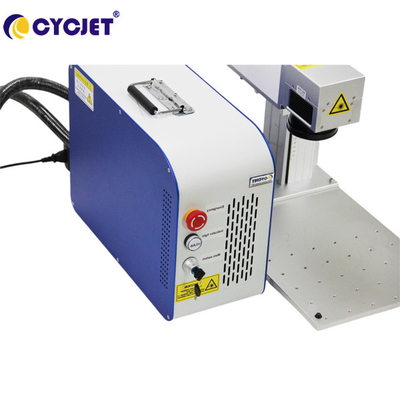 Metal Logo Laser Coding And Marking Machine 30W Portable Fiber Laser Printing Machine