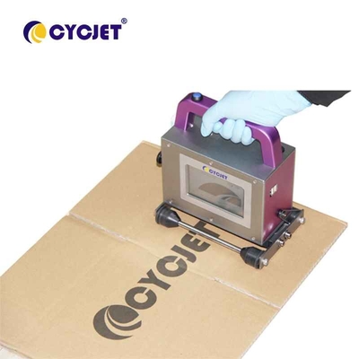 Karton Karton için Büyük Taşınabilir El Mürekkep Püskürtmeli Yazıcı 71mm Yükseklik