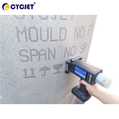 Beton Yapı için DOD Son Kullanma Tarihi Baskı Makinesi Mürekkep Püskürtmeli 2 Hat