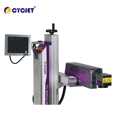 Yüksek Performanslı Fiber Lazer İşaretleme Makinesi 60watt CO2 Lazer Yazıcı