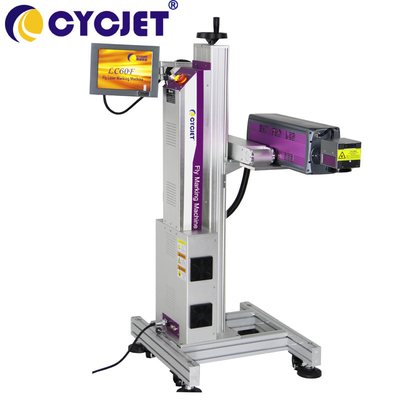 Otomatik Endüstriyel Lazer İşaretleme Makinesi LC60F CO2 Lazer Kazıma Makinesi