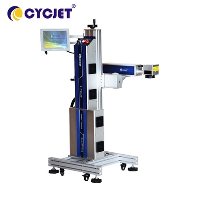 10 Watt Metal Lazer İşaretleme Makinesi LF20F Fiber Lazer Yazıcı